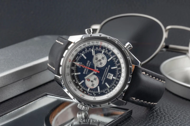 Breitling Chrono-Matic chronograph steel automatic men's watch A41360 [2507322]
