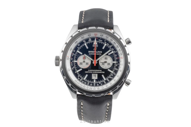 Breitling Chrono-Matic chronograph steel automatic men's watch A41360 [2507322]