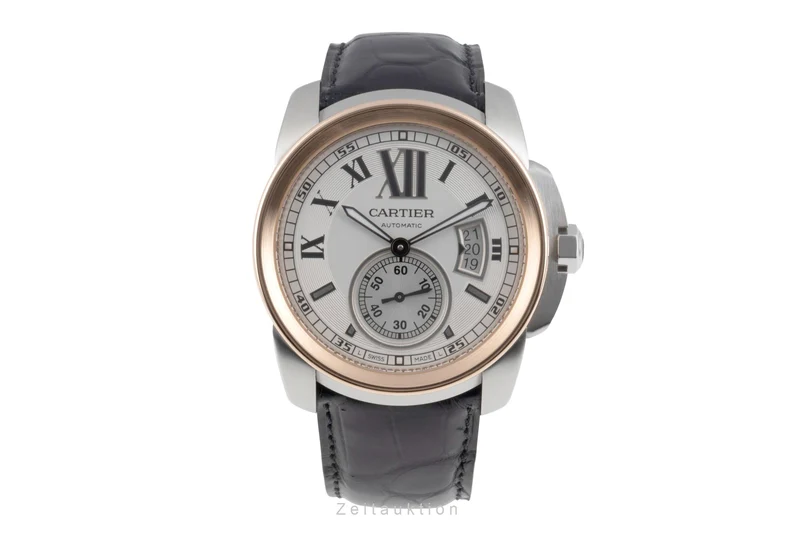 Cartier Calibre de Cartier steel / gold automatic men's watch W7100011 [2507136]