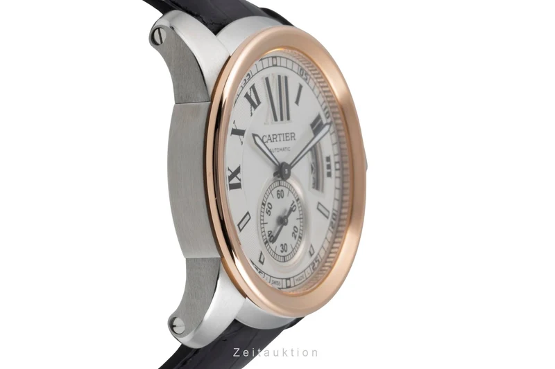 Cartier Calibre de Cartier steel / gold automatic men's watch W7100011 [2507136]