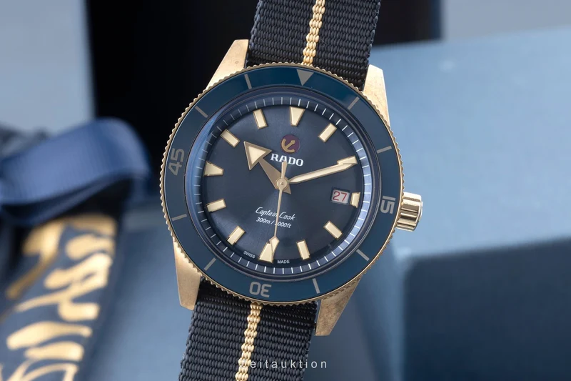 Rado Captain Cook bronze automatic men's watch 01.763.0504.3.120 [2507505]
