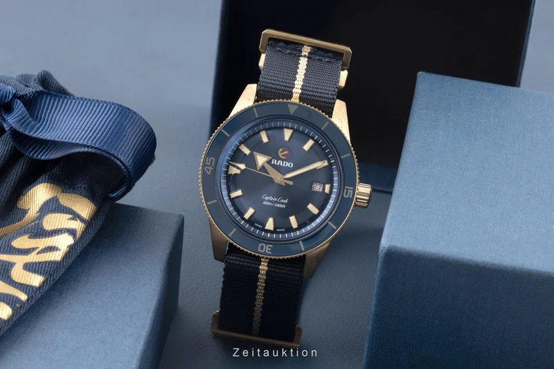 Rado Captain Cook bronze automatic men's watch 01.763.0504.3.120 [2507505]