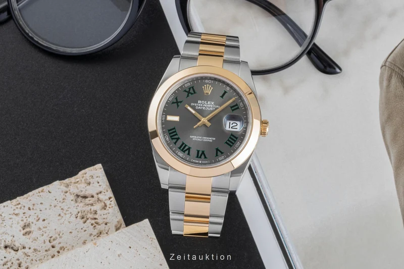 Rolex Datejust steel / gold automatic men's watch 126303 [2507506]