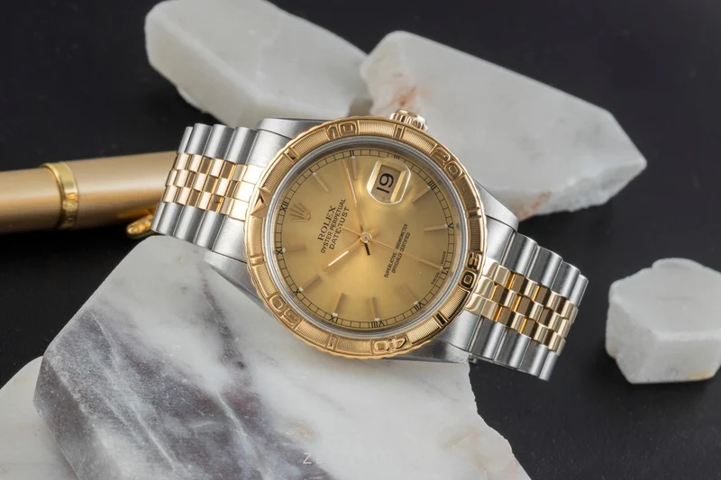 Rolex Datejust Turn-O-Graph steel / gold automatic men's watch 16263 [2506430]