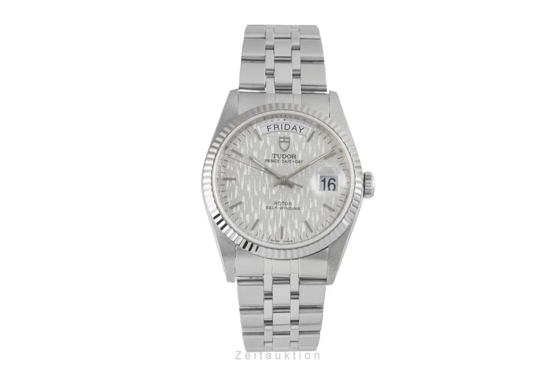 Tudor Date-Day steel / white gold automatic men's watch 76214 [2507290]