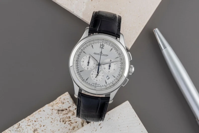 Jaeger LeCoultre Master Control chronograph steel automatic men's watch Q1538420 ,174.8.C1 [2506720]