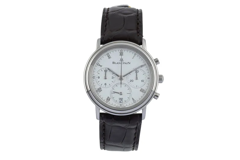 Blancpain Villeret chronograph steel automatic men's watch 1185-1127 [2507401]