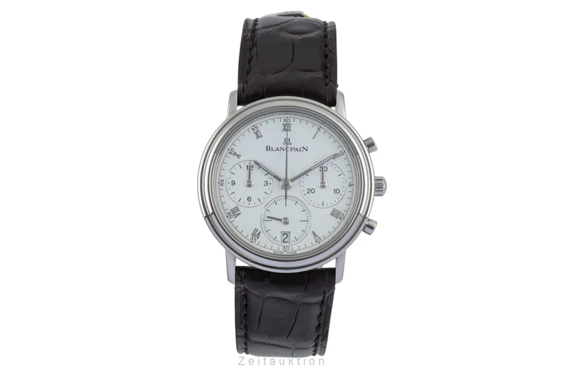 Blancpain Villeret chronograph steel automatic men's watch 1185-1127 [2507401]