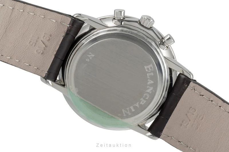 Blancpain Villeret chronograph steel automatic men's watch 1185-1127 [2507401]