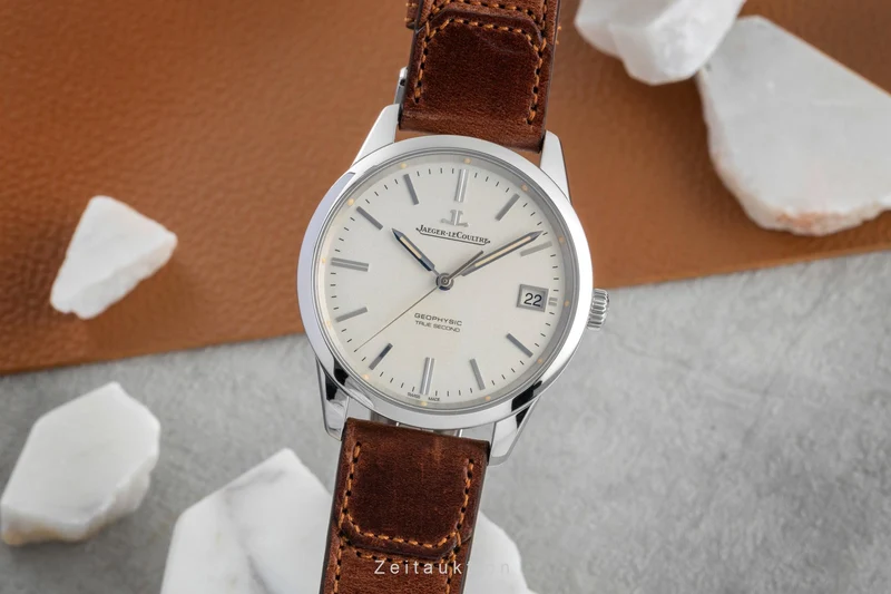 Jaeger LeCoultre Geophysic steel automatic men's watch Q8018420 501.8.T0.S [2507390]