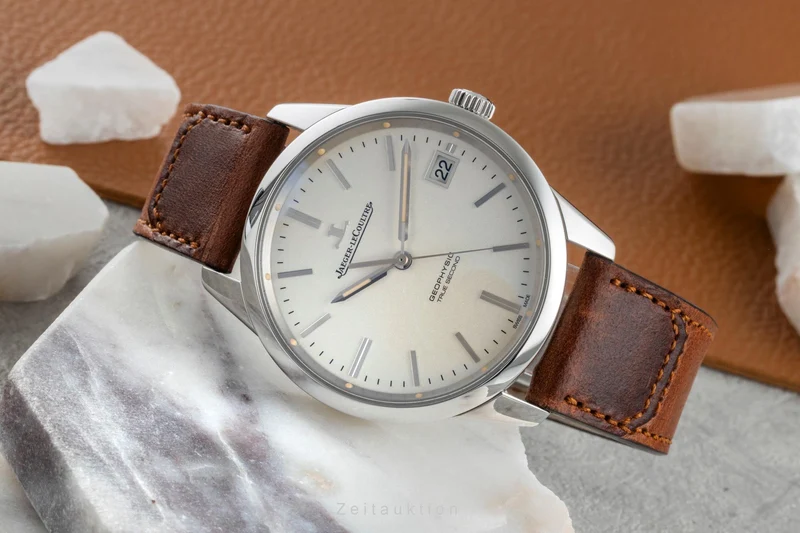 Jaeger LeCoultre Geophysic steel automatic men's watch Q8018420 501.8.T0.S [2507390]
