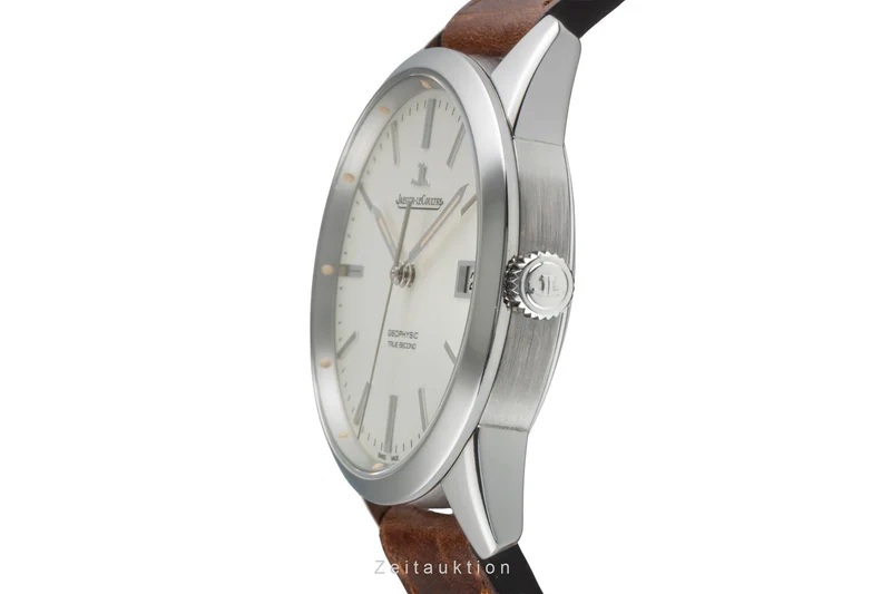 Jaeger LeCoultre Geophysic steel automatic men's watch Q8018420 501.8.T0.S [2507390]