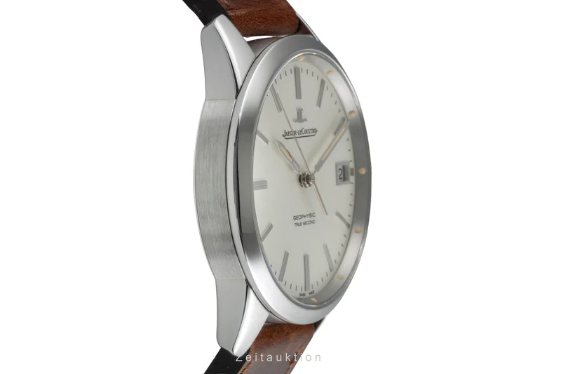 Jaeger LeCoultre Geophysic steel automatic men's watch Q8018420 501.8.T0.S [2507390]
