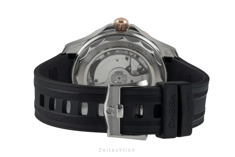 Omega Seamaster steel / gold automatic men's watch 210.22.42.20.01.002 LP: 9100EUR [2507199]