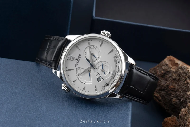 Jaeger LeCoultre Master Geographic steel automatic men's watch Q1428421 , 176.8.29.S [2506507]