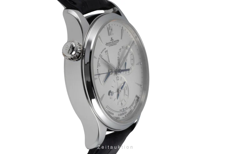 Jaeger LeCoultre Master Geographic steel automatic men's watch Q1428421 , 176.8.29.S [2506507]