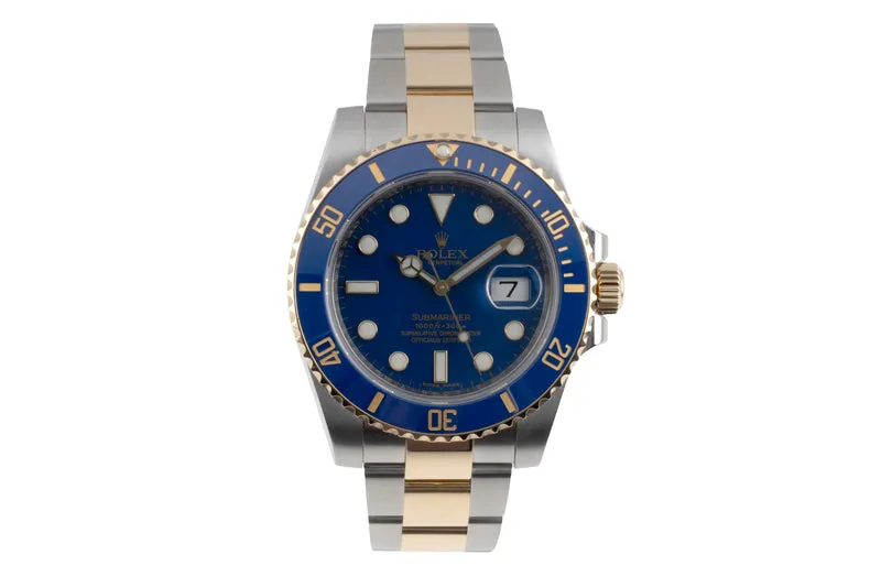 Rolex Submariner steel / gold automatic men's watch 116613LB [2600057]