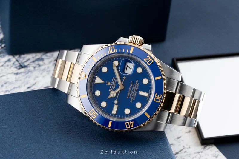 Rolex Submariner steel / gold automatic men's watch 116613LB [2600057]