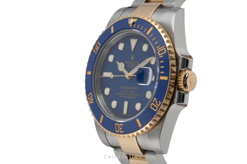 Rolex Submariner steel / gold automatic men's watch 116613LB [2600057]