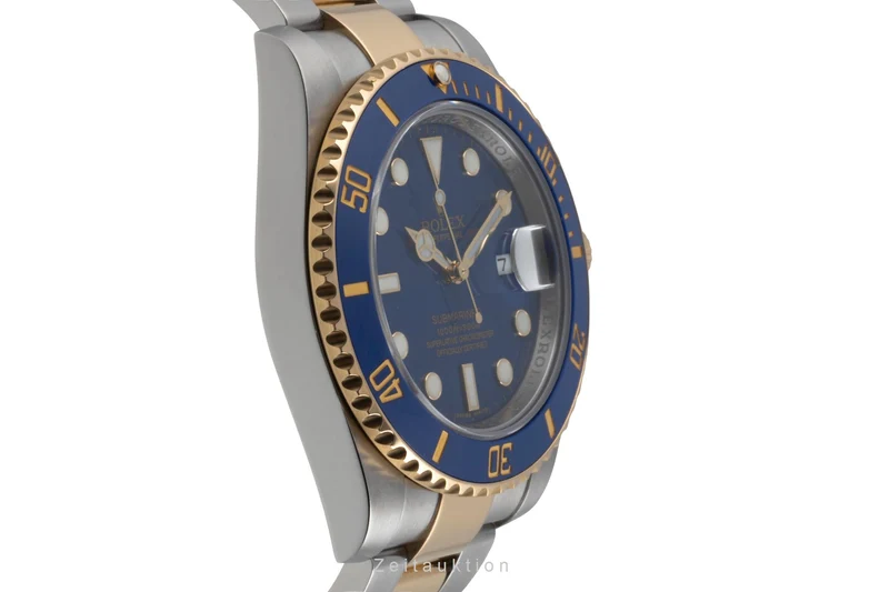 Rolex Submariner steel / gold automatic men's watch 116613LB [2600057]