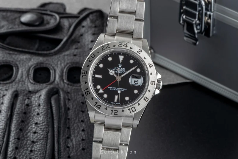Rolex Explorer II steel automatic men's watch 16570 [2505331]