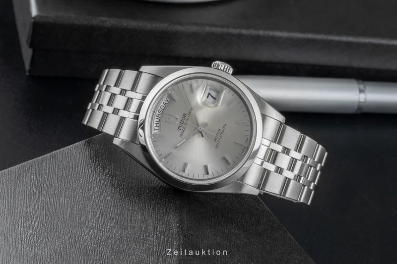 Tudor Date-Day steel automatic men's watch 76200 [2507291]
