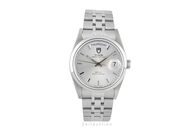 Tudor Date-Day steel automatic men's watch 76200 [2507291]