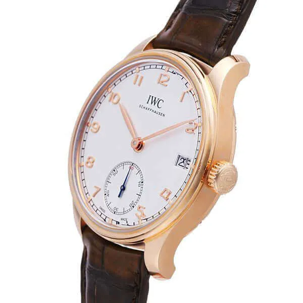 IWC Portugieser Handaufzug IW510204 Acht Tage Rotgold