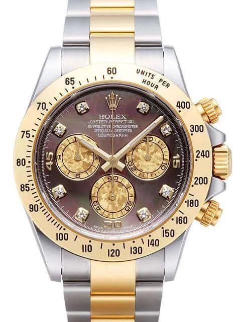 Rolex Daytona Cosmograph 116523 Perlmutt Diamant