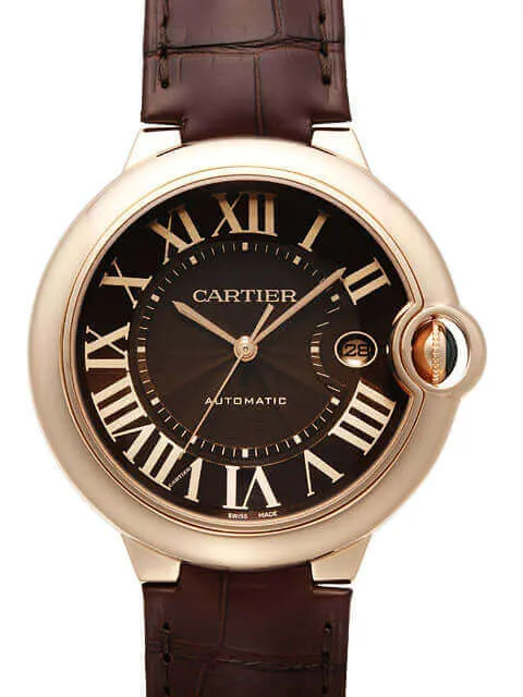 Cartier Ballon Bleu de Cartier W6920037 Rotgold - Leder