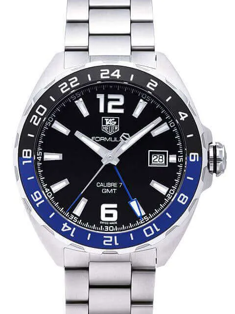TAG Heuer Formula 1 WAZ211A.BA0875 Calibre 7 Automatik GMT 41mm