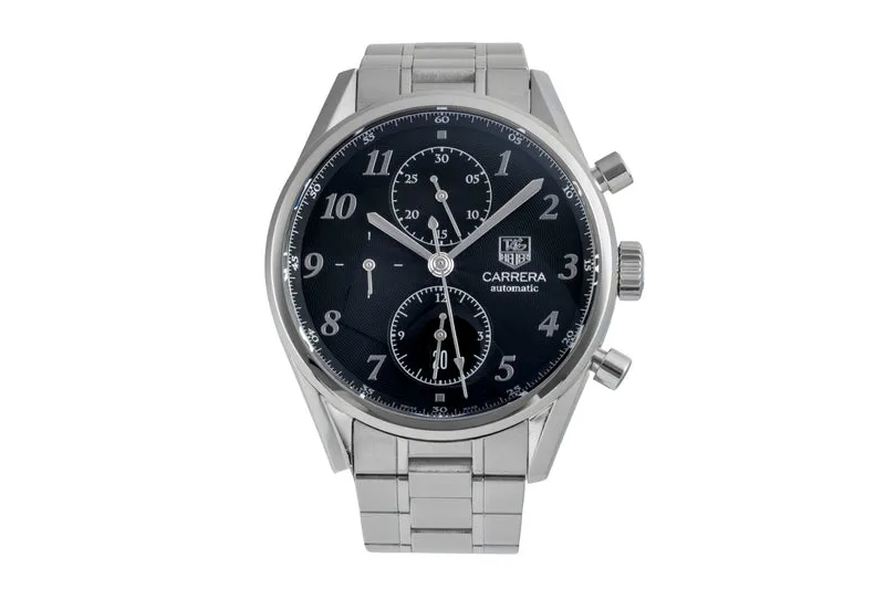 Tag Heuer Carrera chronograph steel automatic men's watch CAS2110.FC6266 [2507386]