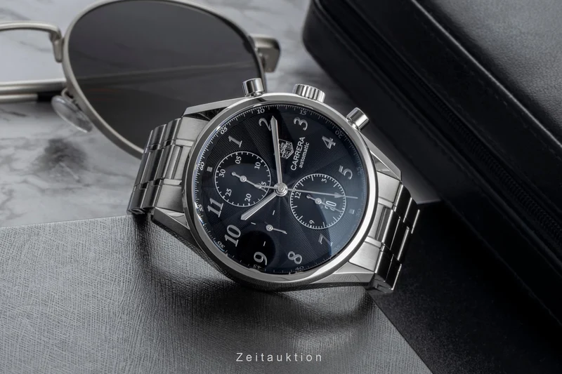 Tag Heuer Carrera chronograph steel automatic men's watch CAS2110.FC6266 [2507386]