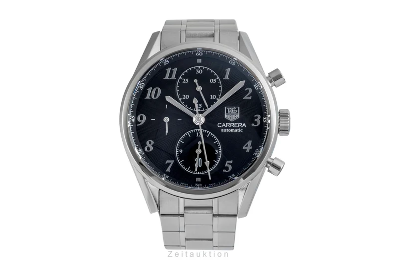 Tag Heuer Carrera chronograph steel automatic men's watch CAS2110.FC6266 [2507386]