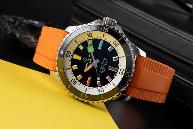 Breitling Superocean steel automatic men's watch A17375 [2507302]