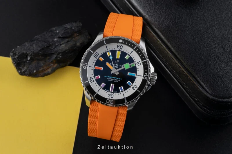 Breitling Superocean steel automatic men's watch A17375 [2507302]
