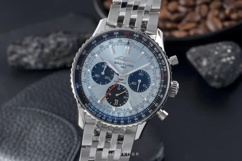 Breitling Navitimer 01 chronograph steel automatic men's watch AB0138241C1A1 LP: 9850EUR [2507424]