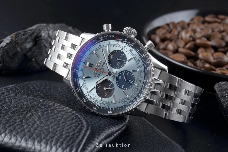 Breitling Navitimer 01 chronograph steel automatic men's watch AB0138241C1A1 LP: 9850EUR [2507424]