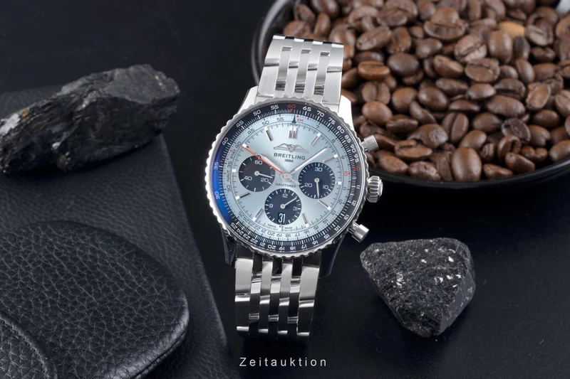 Breitling Navitimer 01 chronograph steel automatic men's watch AB0138241C1A1 LP: 9850EUR [2507424]