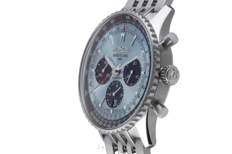 Breitling Navitimer 01 chronograph steel automatic men's watch AB0138241C1A1 LP: 9850EUR [2507424]