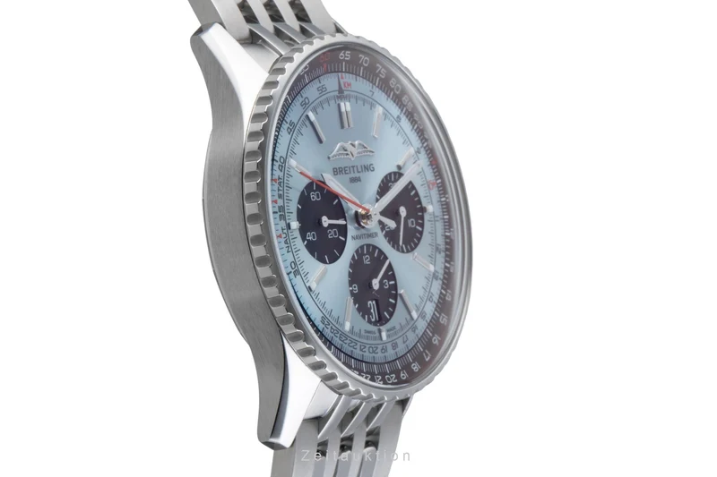 Breitling Navitimer 01 chronograph steel automatic men's watch AB0138241C1A1 LP: 9850EUR [2507424]