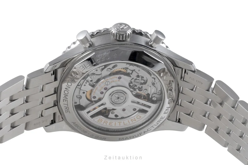 Breitling Navitimer 01 chronograph steel automatic men's watch AB0138241C1A1 LP: 9850EUR [2507424]