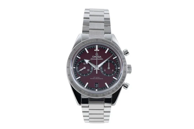 Omega Speedmaster chronograph steel manual winding men's watch 332.10.41.51.11.001 LP: 10300EUR [2507273]