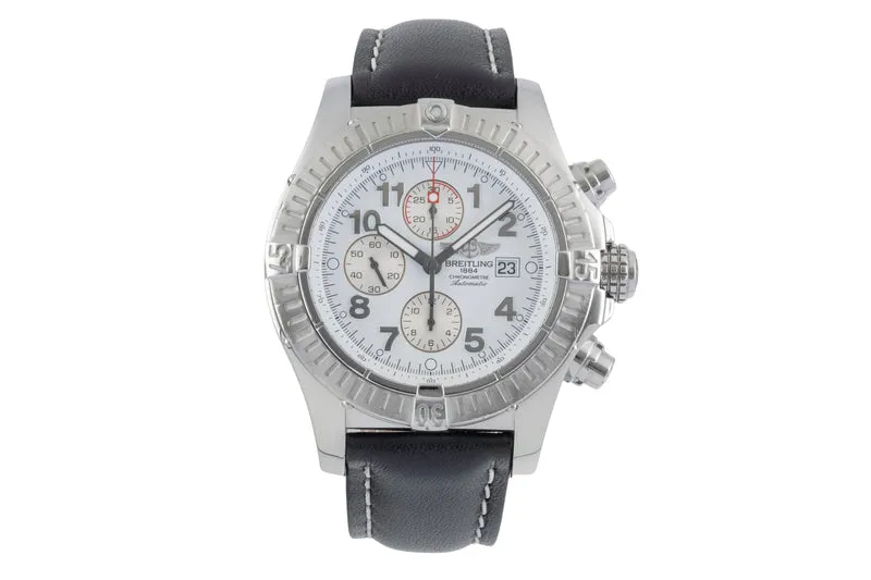 Breitling Super Avenger chronograph steel automatic men's watch A13370 [2507192]