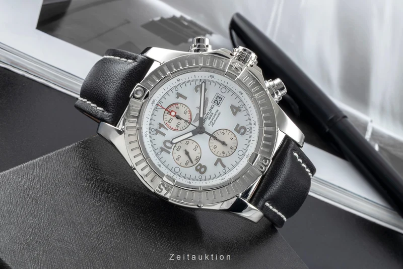 Breitling Super Avenger chronograph steel automatic men's watch A13370 [2507192]