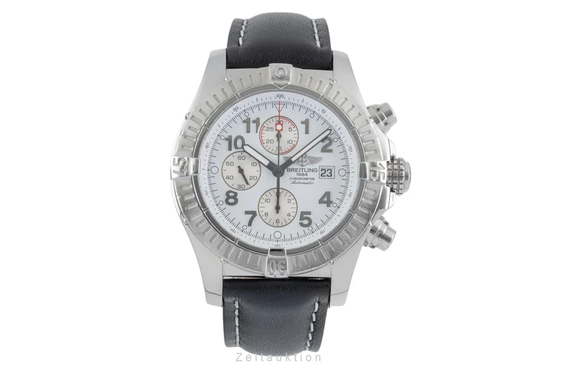 Breitling Super Avenger chronograph steel automatic men's watch A13370 [2507192]