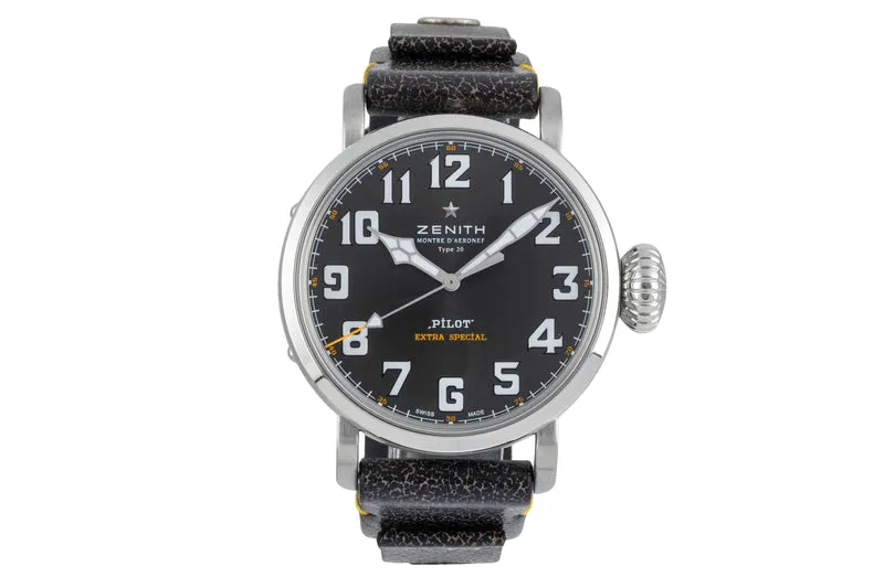 Zenith Pilot steel automatic men's watch 03.2434.679/20.I010 [2507182]