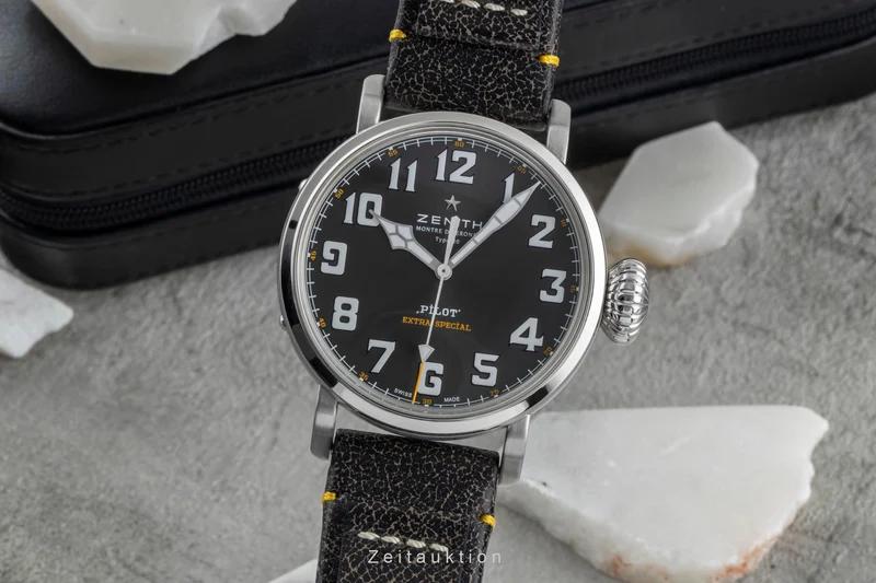 Zenith Pilot steel automatic men's watch 03.2434.679/20.I010 [2507182]