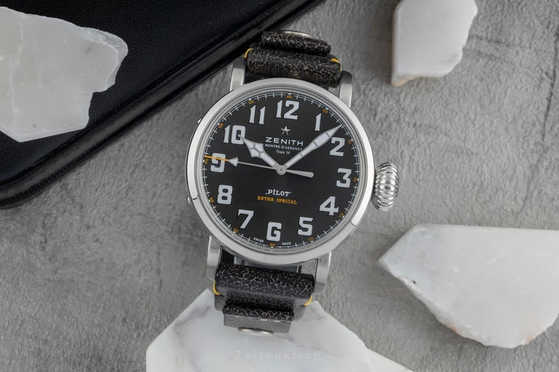 Zenith Pilot steel automatic men's watch 03.2434.679/20.I010 [2507182]
