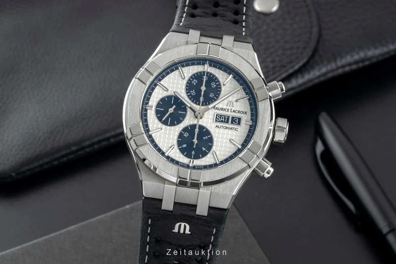 Maurice Lacroix Aikon chronograph steel automatic men's watch AI6038-SS001-130 [2507024]